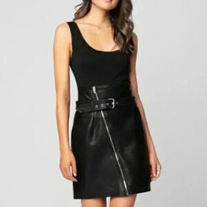 Blank NYC Vegan leather mini skirts